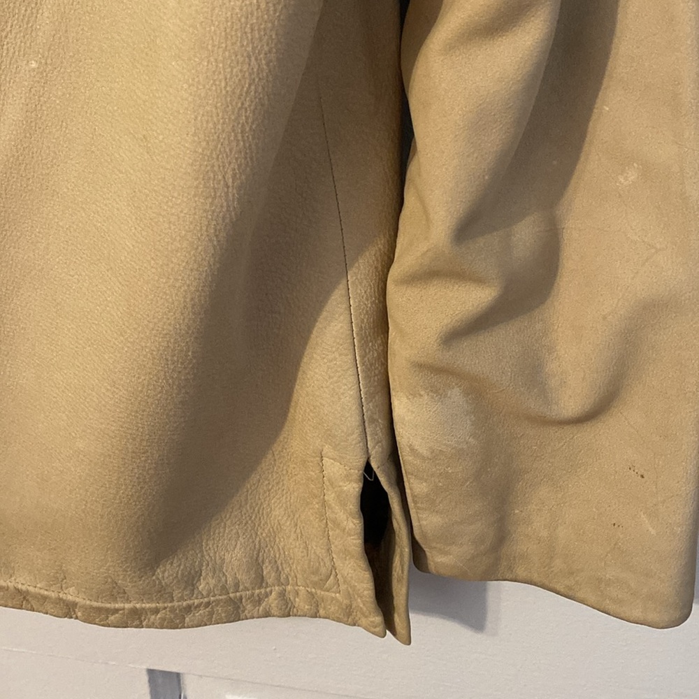 Leather Blazer Jacket - image 7